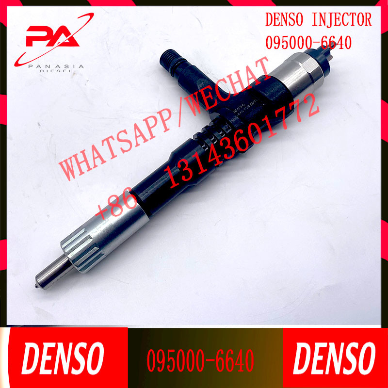 Инжектор топлива двигателя инжектора коллектора системы впрыска топлива 095000-6640 6251-11-3200 для KOMATSU для Denso отстраивал заново assy 095000664 инжектора