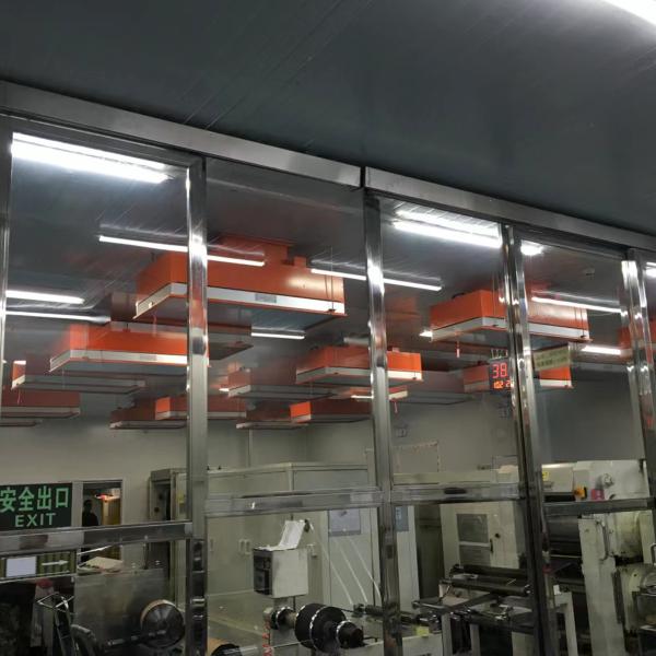 Filtro HEPA Duche de ar Sistema de Sala limpa Farmacêutica Sala limpa OEM / ODM