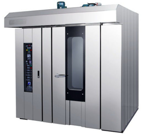 PD64 Hot Wind Rotary Baking Oven Stainless Steel 304 Industrial Bakery Equipment For Baguette Toast Cake Cookie Breads