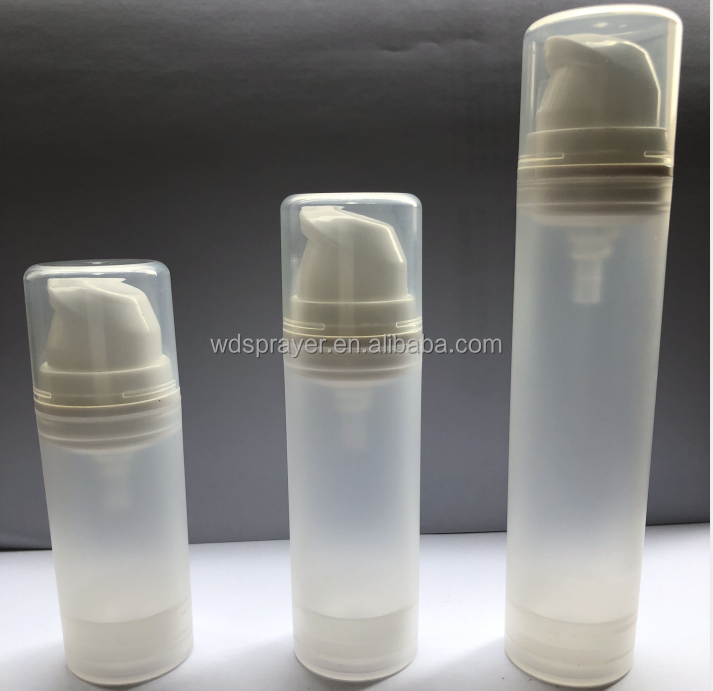 20мл 30мл 50мл бутылка с безвоздушным насосом из PP