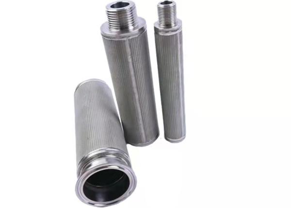 Candle Type Mesh 2um Stainless Steel Sintered Filter Element