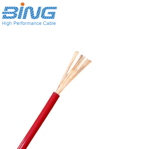 250V AFK250-3Q Extruded Hookup Wire PFA Insulated Nickel Plated Copper Wire