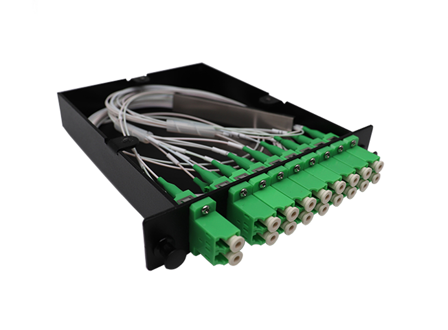 Коробка Splitter LGX PLC стекловолокна дуплекса 2*16 G657A2 LC/APC