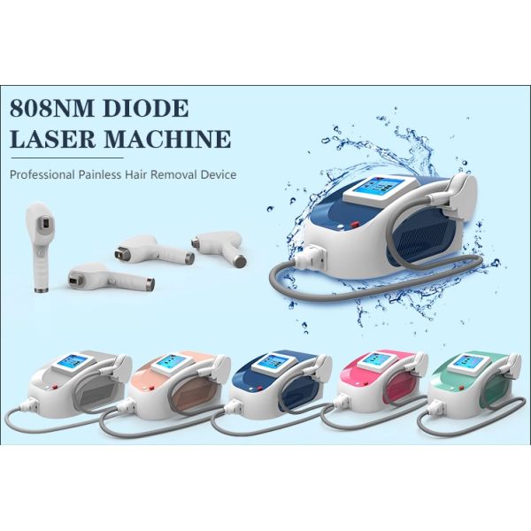 Newest painless 808nm diode laser hair removal machine in best price