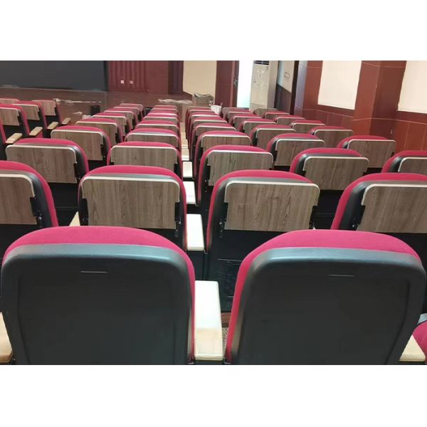 CA117 Meeting Room Desk Church Auditorium Chairs Model Foam With Fabric Usit