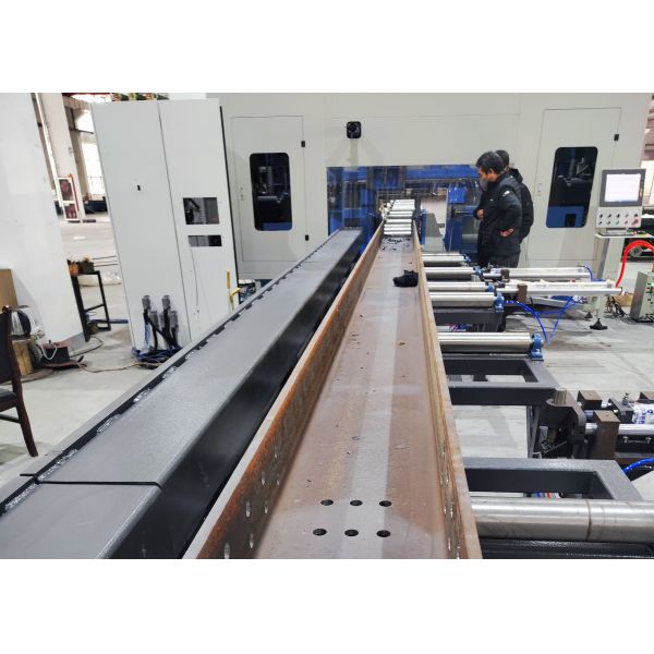 Bridge Engineering 3D CNC H Beam Drilling Machine Transmission Tower Manufacturing