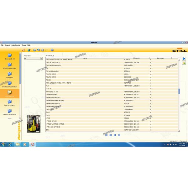 Погрузчик для погрузчиков Still Incado Box Диагностический комплект для погрузчиков STEDS Navigator Погрузчик для погрузчиков Диагностический инструмент STILL Canbox Scanner Too