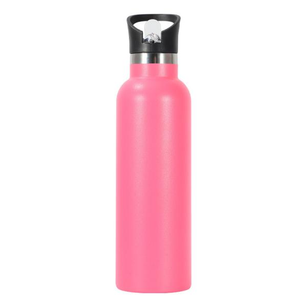 17oz Kids Insulated Stainless Steel Water Bottles With Straw Lid Double Wall Vacuum Metal Thermos Water Bottle Reusable Sports Water Flask Keep Hot Cold For School
