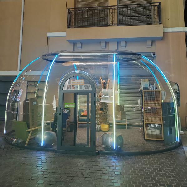 Customizable Transparent Dome Shape Polycarbonate Bubble Tent Bubble Sky Star Room
