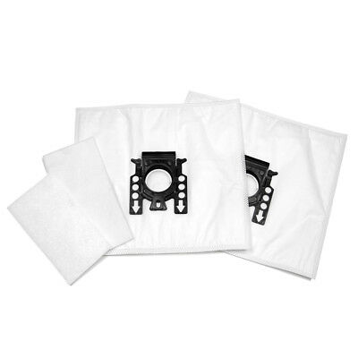 White Non Woven Miele FJM GN vacuum cleaner Microfiber Fleece Filter Bags