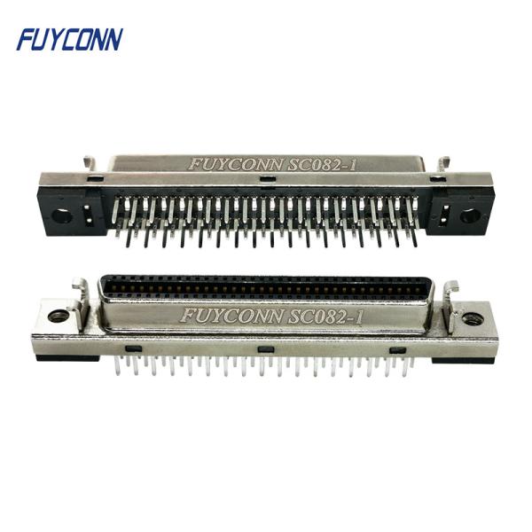 Straight PCB SCSI Female Servo Connector 14pin 20pin 36pin 50pin 68pin 100pin