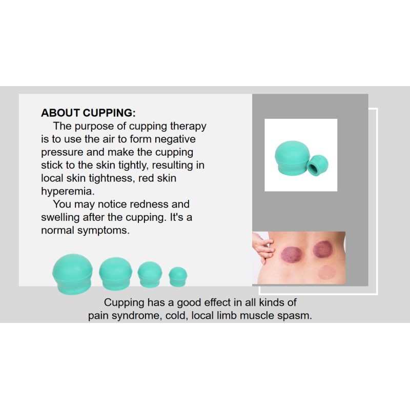 12 in 1 Magnetic Cupping Therapy Set Chinese Medical Acupuncture for Massage Therapy at Home