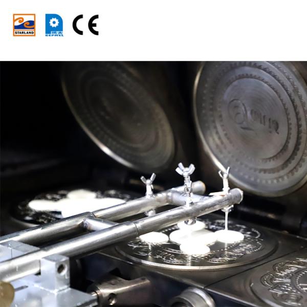 PLC Controlled Wafer Biscuit Production Line Made Of Stainless Steel For Customized Production Requirements