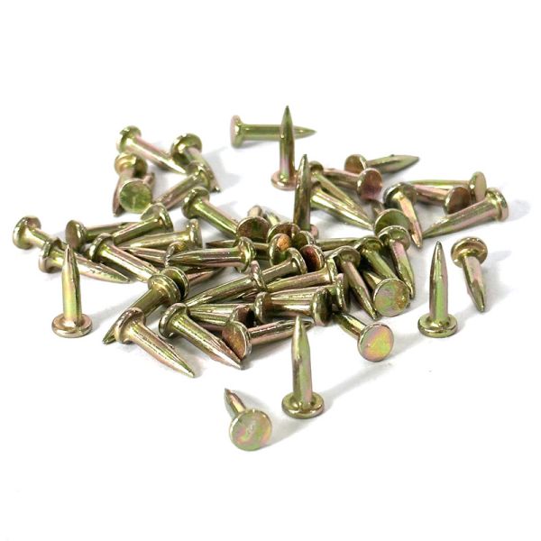 Smooth Shank Concrete Nails 3.0x16mm in Yellow Galvanized for Construction Materials