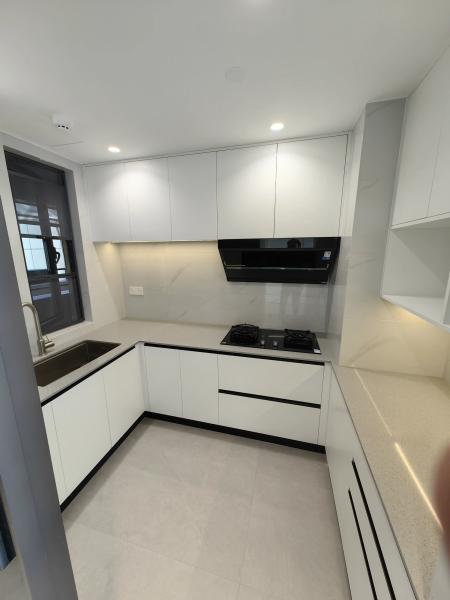 Standard Modular Style Home Furniture  Modern Shaker Kitchen Cabinet