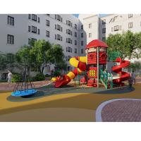 Diapositiva plástica al aire libre galvanizada 304 de las tuberías de acero inoxidable para los niños