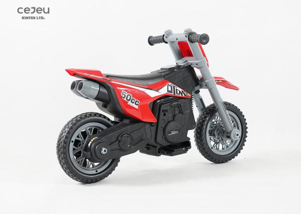 Orange Slide Foot To Floor Ride On Motorbike For 24 Months 3.0KG
