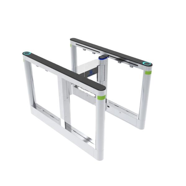 Automatic DC Face Recognition Turnstile Brushless Motor 500mm Speed Gate Access Control