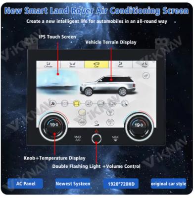 Painel de ar condicionado de carro para Land Range Rover Vogue L405 2013-2017 10.4 polegadas Climate Board AC Painel touch screen Car R