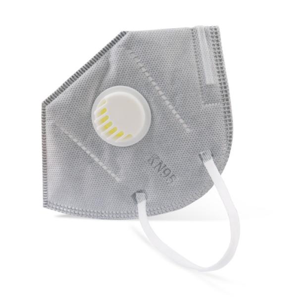Vertical Folding  N95 Flu Mask , Disposable Medical Face Mask PM 2.5 Respirator