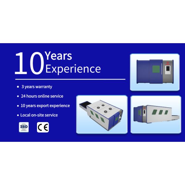 Industrial Double Table Model 6000w Sheet Metal Laser Cutting Machine with 4-axis Configuration and Yaskawa Servo Motor