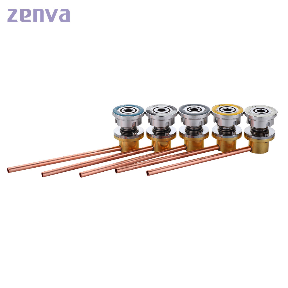 Выход газа кислорода британского стандарта медицинский для операционной больницы