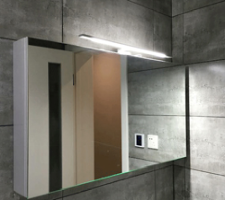 AC100-240v Modern Design Style IP44 Waterproof Bathroom Wall Lamp Front Light Fixture