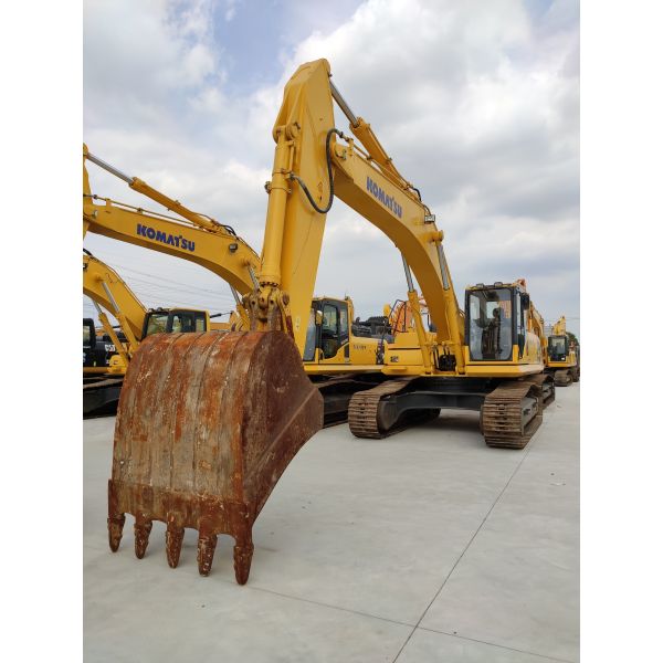 Pc 350 Использованный экскаваторный кавальщик с гидравлическим клапаном KYB и 600-миллиметровой шнуркой