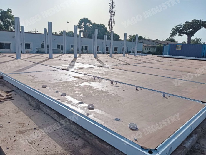 Robust Insulated Weather Resistant Modular Accommodation Building for Fast Assemble Onsite Staff Living Quarters