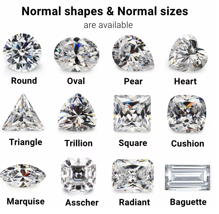 5А Качество свободные драгоценные камни Цвета Циркон Алмазы Круглый рез 1.75 мм 2.25 мм Синтетический 5ct Для Мойсанитового кольца