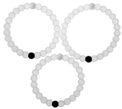 Lokai bracelet silicone bracelet chain anti-radiation classic euramerican anti-radiation