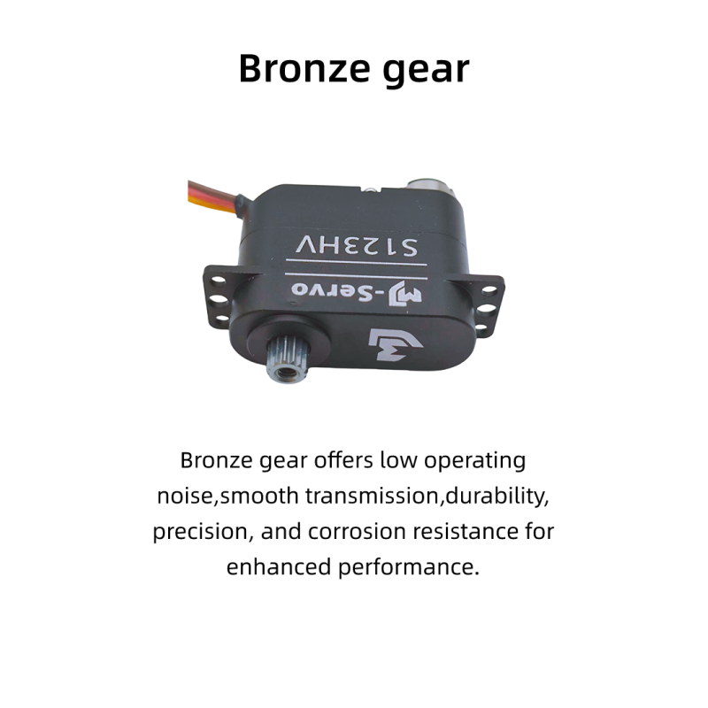 Mj-S123hv 7.4v Coreless Motor High Voltage Lightweight Servo For Aircraft Models Cars