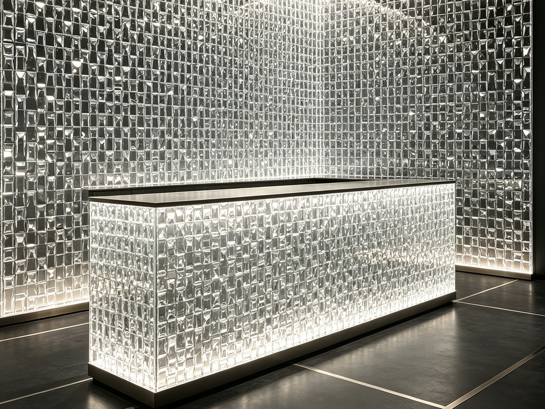 Diamond Grid Texture Acrylic Panel Sheet PMMA Material With Cutting Processing Service