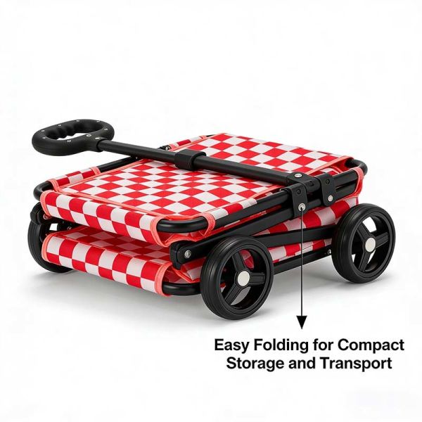 Foldable Dog Stroller，Breathable Waterproof Shockproof，Lightweight  Pet Travel Cart for B2B Supply