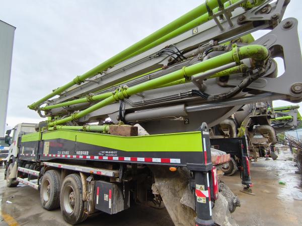 2020 Zoomlion 52M Concrete Pump Truck Scania Chassis Used 52 Meters Beton Pump Truck