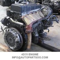 le 2ème Assy de moteur de Fuso Mitsubishi 4D35 de main, moteur diesel de Mitsubishi partie