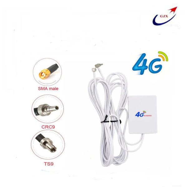 Low Price 3G 4G ABS panel antenna 12dbi 2X TS9 mimo antenna For 4G HUAWEI ZTE USB modem
