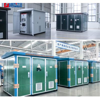 50Hz Oil Immersed Pad Mounted Distribution Transformer Three Phase 100KVA To 4000KVA