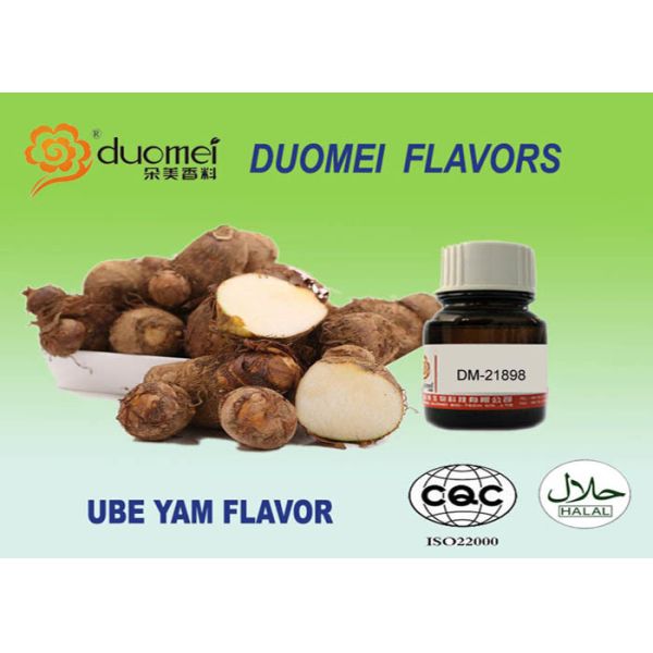 Water / Oil Solube Confectionery Flavours Artificial Ube Yam Flavoring