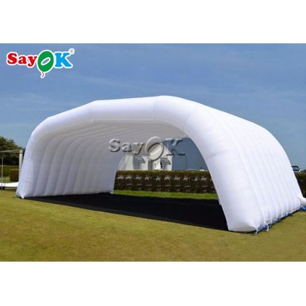 Inflatable Outdoor Tent Double Stitching Indoor Inflatable Shell Shape Stage Tent
