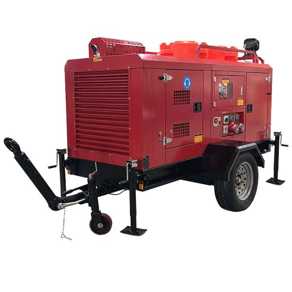 Sewage Water Pump High Flow Centrifugal Pump Flood Discharge Portable Diesel Powered Water Pumps