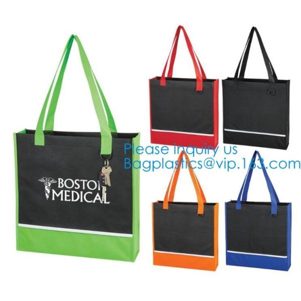 Wholesale Recycle Hand Bag Non Woven Bag, Custom Colorful Tote Shopping Non Woven Carrier Bag,Tote Recycle Non Woven Bag