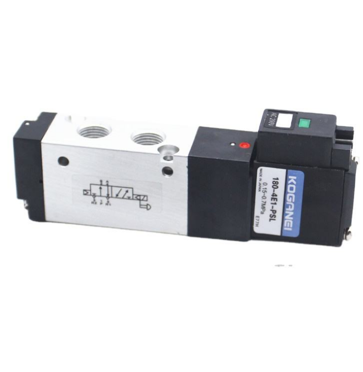Koganei Solenoid Valve Two-position Five-way 180-4E1-PLL/-4E2-83-PSL/DC24V/AC