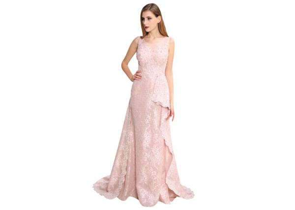 Black Floor Length Ladies Evening Dresses A - Line Elegant Long Tail Cocktail Dress