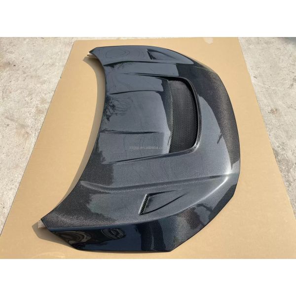 Carbon Fiber Hood for Honda Tenth Generation Civic Modified Open Hole Design Made