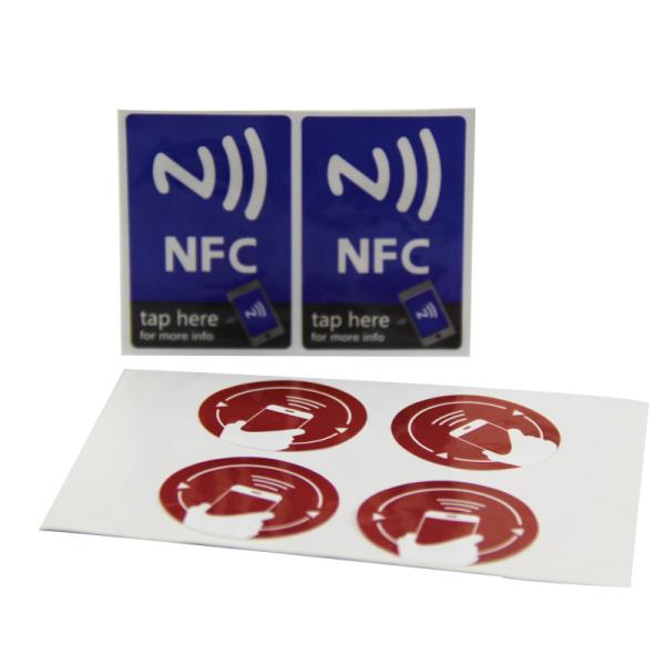 NFC 13.56MHz NFC 213の反金属RFIDの札書き込み可能な注文の印刷ISO14443A