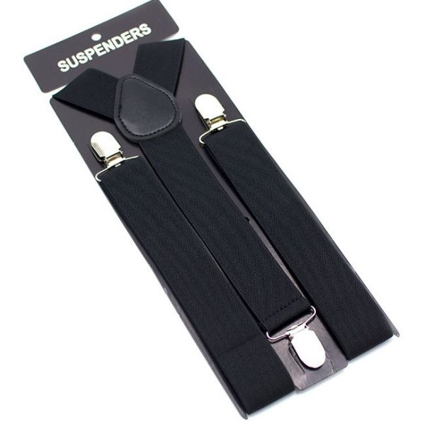 Dansky Suspenders Men Colorful Y Back 2.5cm Braces Adjustable Straps for Pants Jeans Women Skirt Dress Accessory Gift