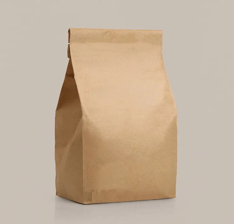 bolso de compras caliente de encargo del papel de Kraft de la venta