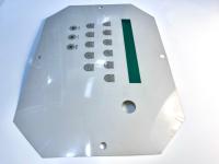 OEM Gradient Dot Printing Panel de cambio de membrana personalizado Etiqueta con fecha de caducidad a mecánica