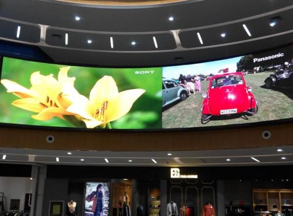 Soft Ribbon Rubber Flexible LED Display For Any Convex, Concave Or Twisted Installations